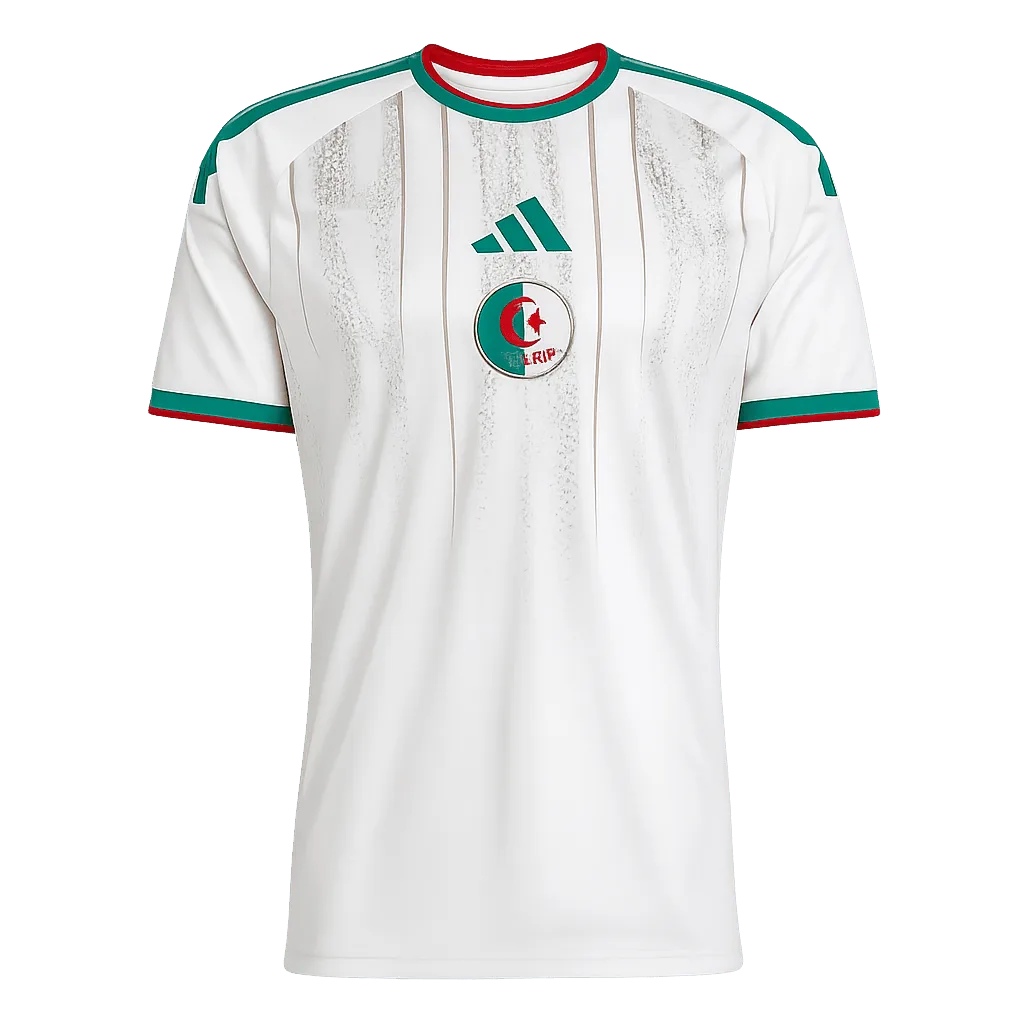 Camiseta de la selección de Argelia para el Mundial 2026 - Equipación local blanca