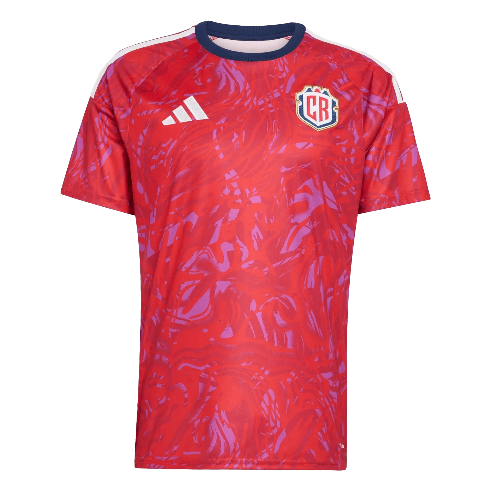 Camiseta de la selección de Costa Rica para el Mundial 2026 - Equipación local roja con detalles en azul y blanco.