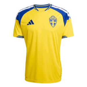 Camiseta de la selección de Suecia para el Mundial 2026 - Equipación local amarilla.