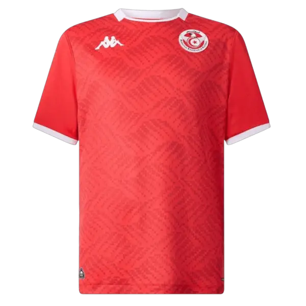 Nueva equipación de las "Águilas de Cartago" para la Copa del Mundo 2026 con diseño texturizado en color rojo.