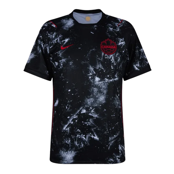 Nueva equipación de la selección de Canadá para la Copa del Mundo 2026 con un diseño moderno e inspirado en el invierno.