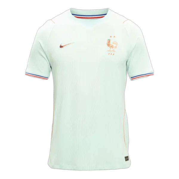 Nueva segunda equipación de la selección francesa para la Copa del Mundo 2026 con un diseño clásico y elegante.
