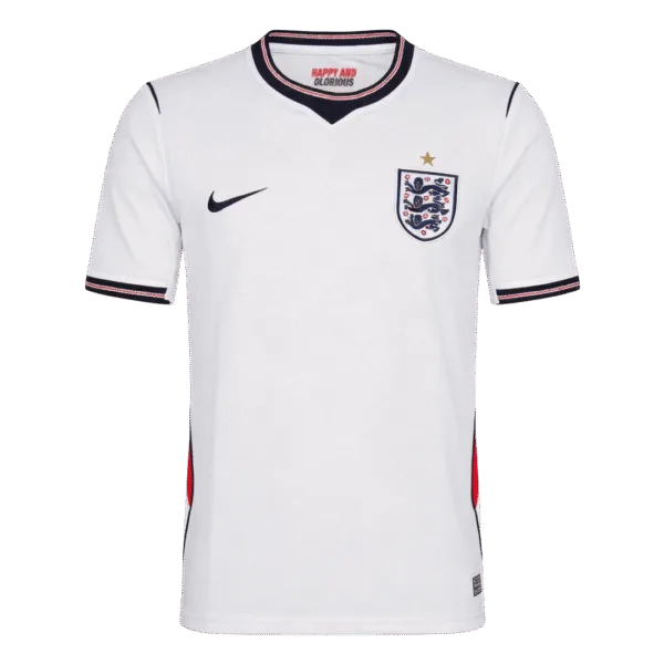 Nueva equipación de "The Three Lions" para la Copa del Mundo 2026 con un diseño clásico y elegante.