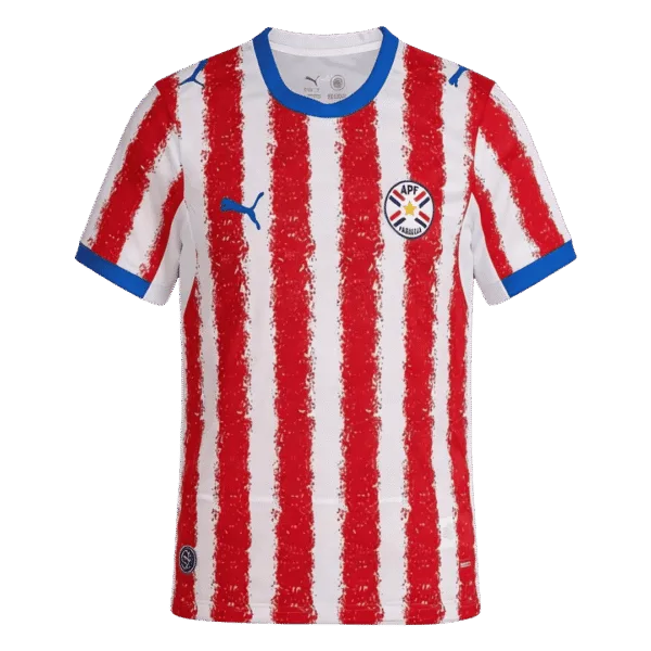Nueva equipación de la Albirroja para la Copa del Mundo 2026 con un diseño moderno de las tradicionales rayas.