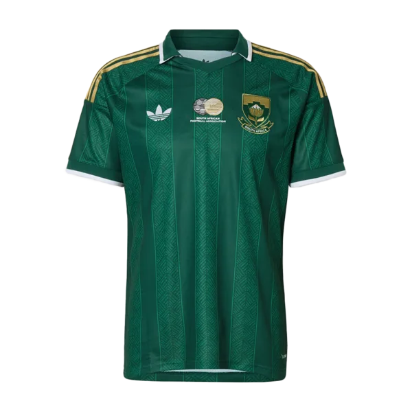 Nueva segunda equipación de los "Bafana Bafana" para la Copa del Mundo 2026 con un diseño vibrante.