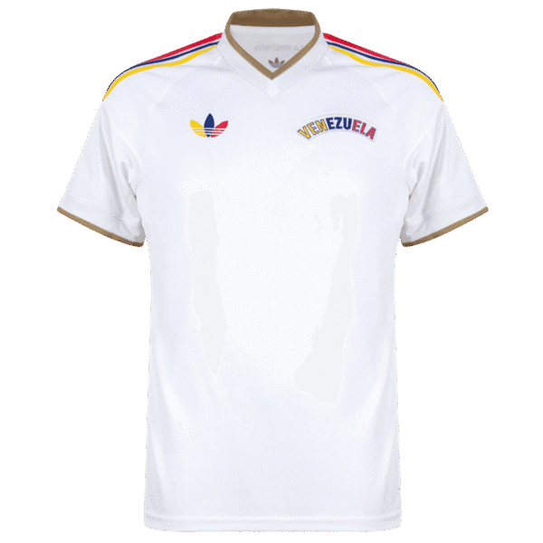 Nueva segunda equipación de la Vinotinto para la Copa del Mundo 2026 con un diseño clásico y patriótico.