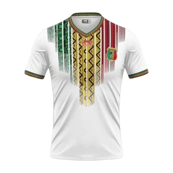 Nueva equipación de las "Águilas" de Malí para la Copa del Mundo 2026 con un diseño cultural impactante.